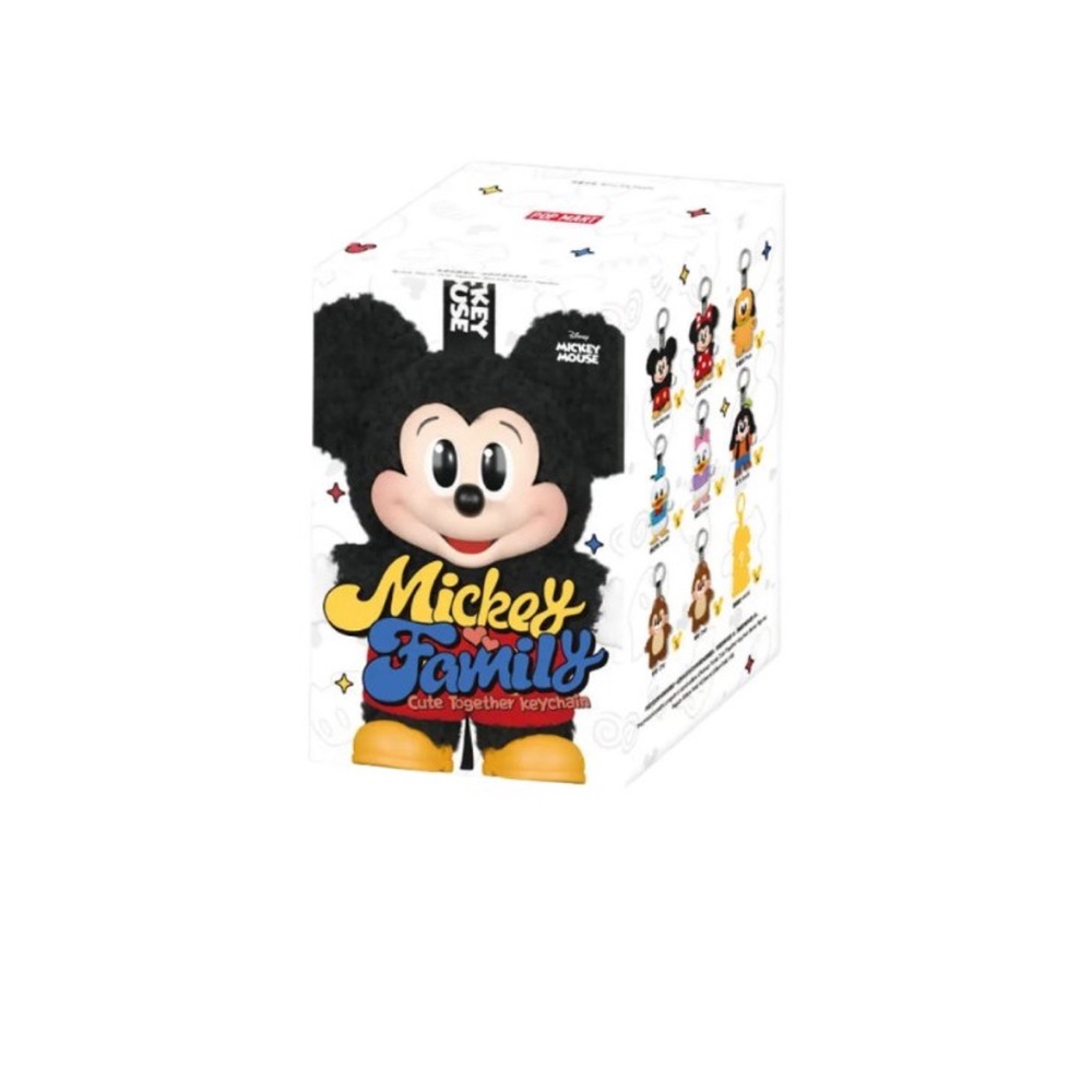 Popmart Mickey Family Cute Together Authentic Key Chain (BLIND BOX)